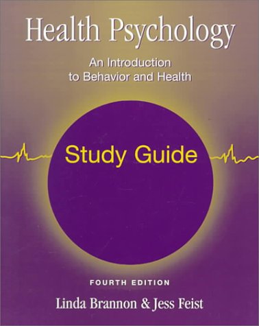 Book cover for Health Psychology