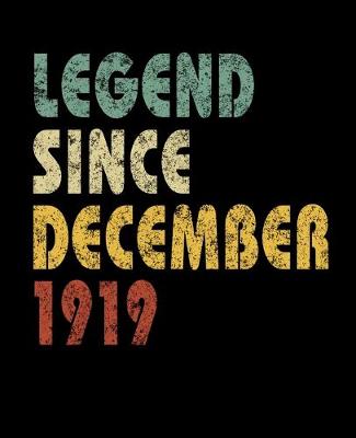 Book cover for Legend Since December 1919