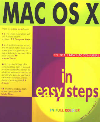 Book cover for Mac OS X in Easy Steps