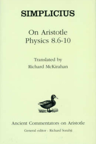Cover of On Aristotle "Physics 8.6-10"