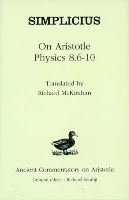 Cover of On Aristotle "Physics 8.6-10"