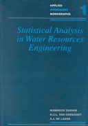 Cover of Statistical Analysis in Water Resources Engineering