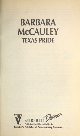 Book cover for Texas Pride