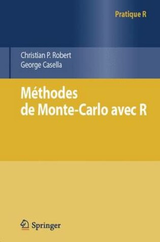 Cover of Methodes de Monte-Carlo Avec R