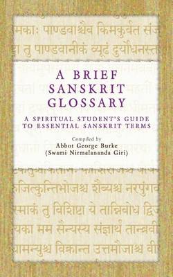 Book cover for A Brief Sanskrit Glossary