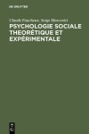 Book cover for Psychologie sociale theor�tique et exp�rimentale