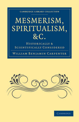 Cover of Mesmerism, Spiritualism, etc.