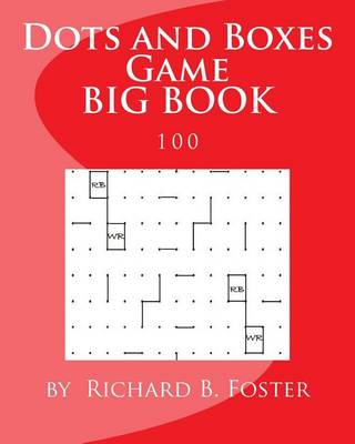 Book cover for Dots and Boxes Game BIG BOOK