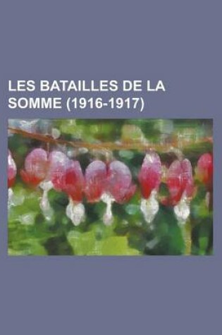Cover of Les Batailles de La Somme (1916-1917)