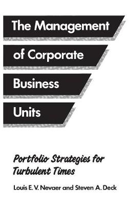 Book cover for The Management of Corporate Business Units