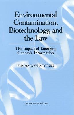 Book cover for Environmental Contamination, Biotechnology, and the Law