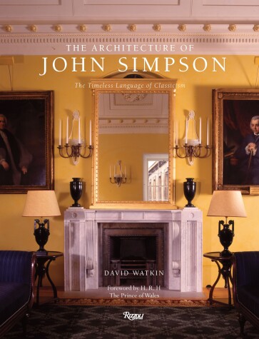 Book cover for The Architecture of John Simpson