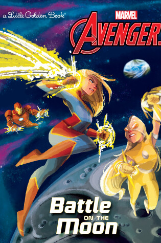 Cover of Battle on the Moon (Marvel Avengers)