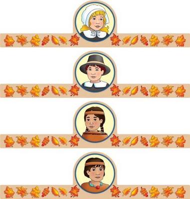 Cover of Thanksgiving Feast Readers Theater Headbands and Play Script