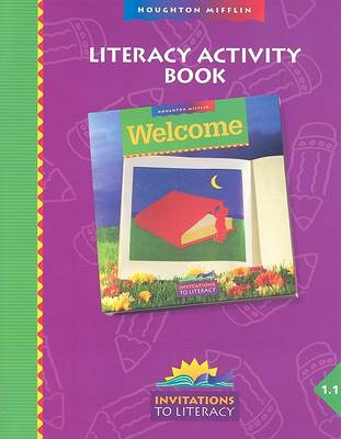 Book cover for HM Welcome Literacy Activity Book: Level 1.1