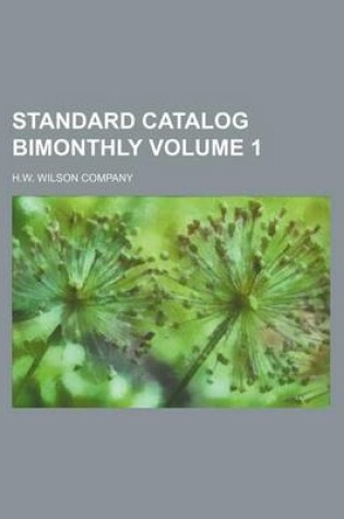 Cover of Standard Catalog Bimonthly Volume 1