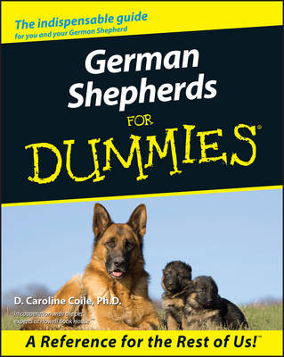 Book cover for German Shepherds For Dummies