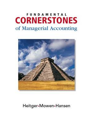 Book cover for Fundamental Cornerstones of Managerial Accounting