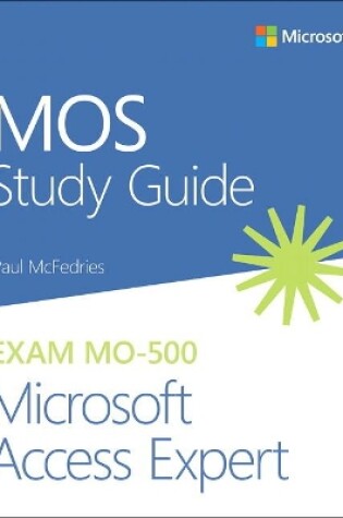 Cover of MOS Study Guide for Microsoft Access Expert Exam MO-500