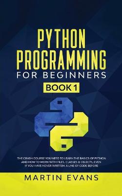 Cover of Python Programming for Beginners - Book 1