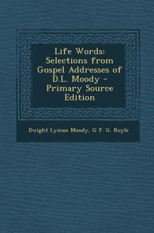 Cover of Life Words