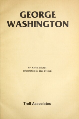 Book cover for George Washington