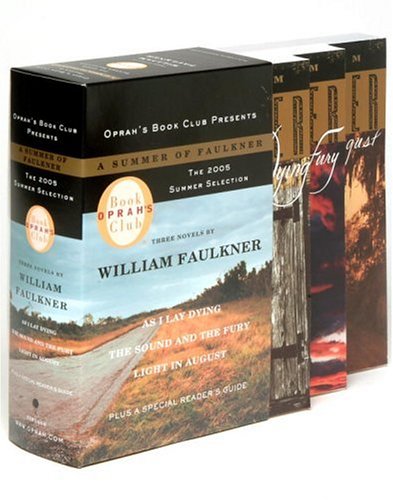 Book cover for Three Novels by William Faulkner