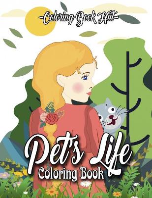 Book cover for Pet's Life Coloring Book