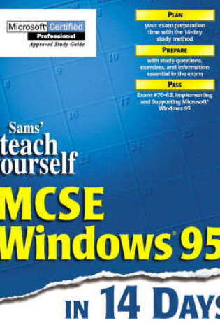 Cover of Sams' Teach Yourself MCSE Windows 95 in 14 Days