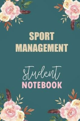 Cover of Sport Management Student Notebook