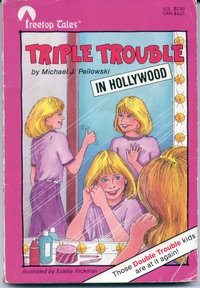 Book cover for Triple Trouble in Hollywood