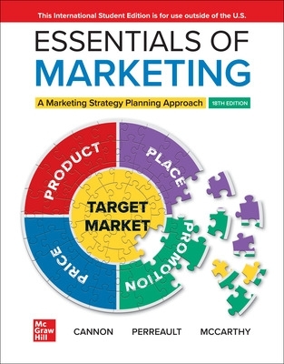 Book cover for Essentials of Marketing ISE