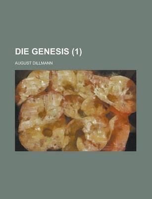 Book cover for Die Genesis (1 )