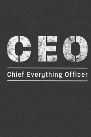 Cover of CEO - Chief Everything Officer