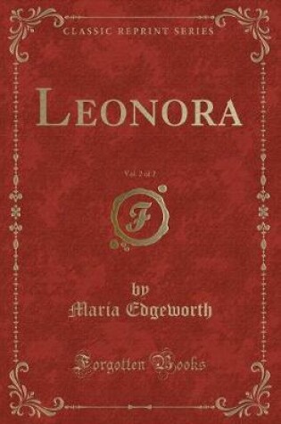 Cover of Leonora, Vol. 2 of 2 (Classic Reprint)