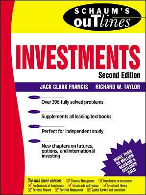 Book cover for Schaum's Outline of Investments