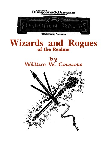 Book cover for Wizards and Rogues of the Realms