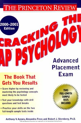 Cover of Cracking the AP Psychology, 2000-2001 Edition