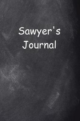 Cover of Sawyer Personalized Name Journal Custom Name Gift Idea Sawyer