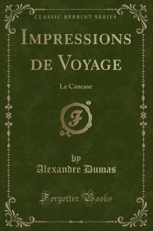 Cover of Impressions de Voyage