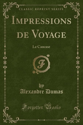 Book cover for Impressions de Voyage