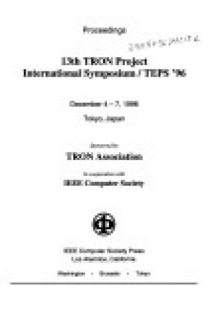 Cover of 13th Tron Project International Symposium/Teps '96