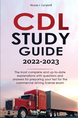 Cover of CDL Study Guide 2022-2023