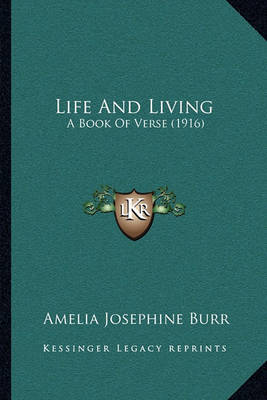 Book cover for Life and Living