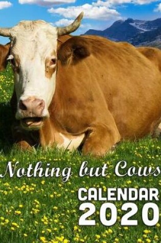 Cover of Nothing but Cows Calendar 2020