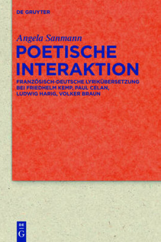 Cover of Poetische Interaktion