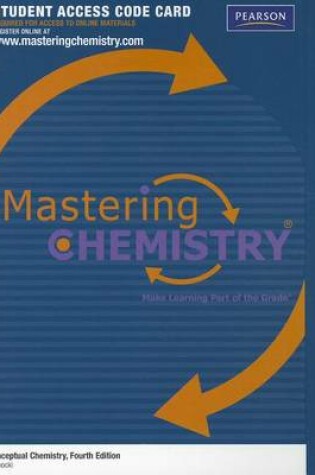 Cover of MasteringChemistry -- Standalone Access Card -- for Conceptual Chemistry