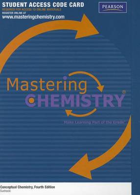 Book cover for MasteringChemistry -- Standalone Access Card -- for Conceptual Chemistry