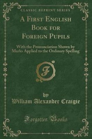 Cover of A First English Book for Foreign Pupils