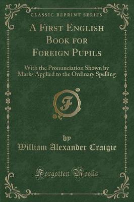 Book cover for A First English Book for Foreign Pupils